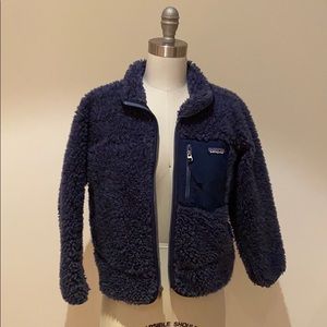 Patagonia Navy Full-Zip Fleece Size